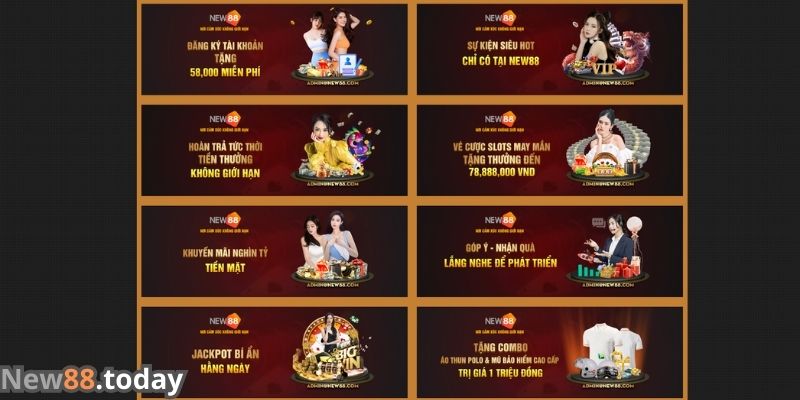 Ưu đãi New88 dành cho thành viên mới